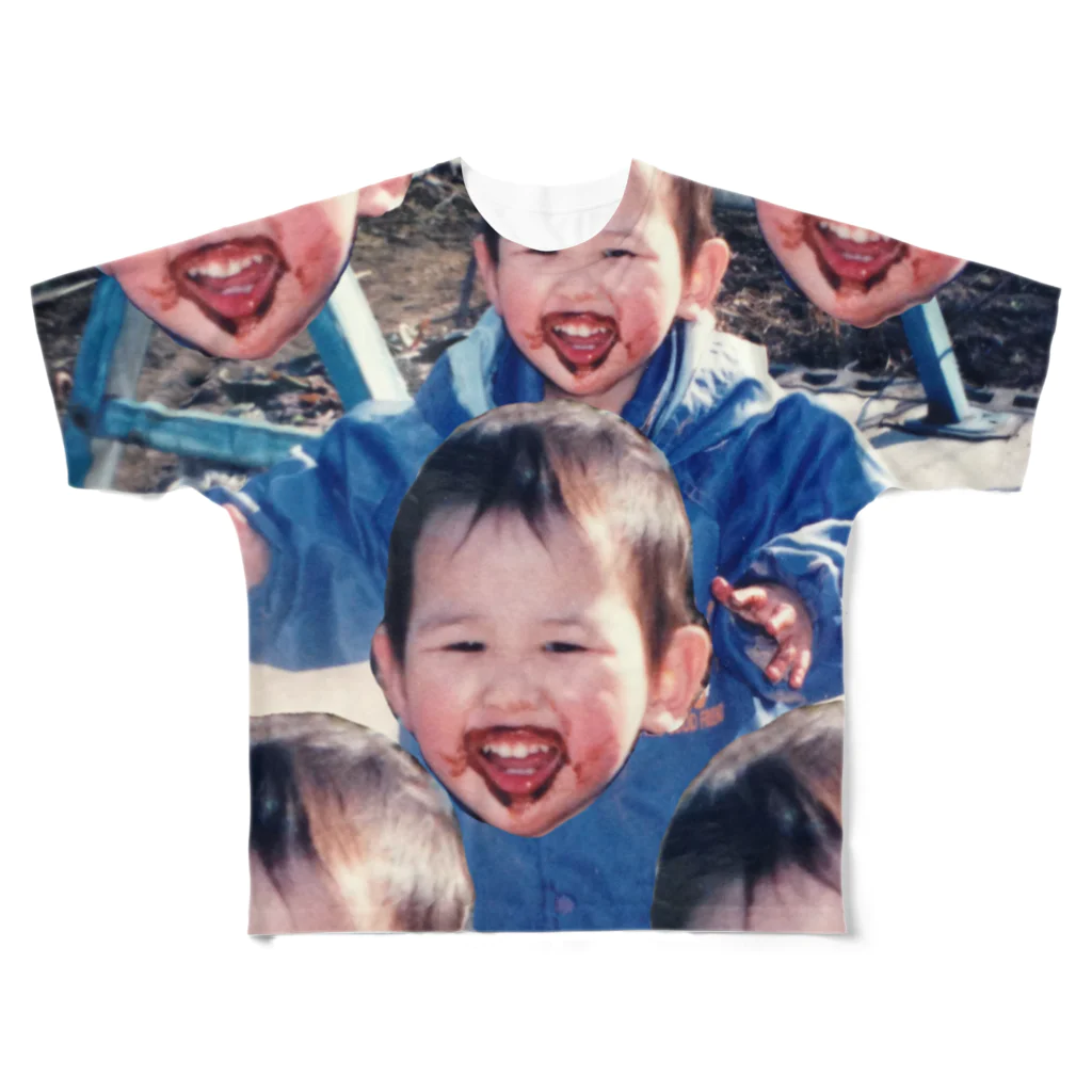 チョコまみれの子どもショップのチョコまみれの子どもたち All-Over Print T-Shirt