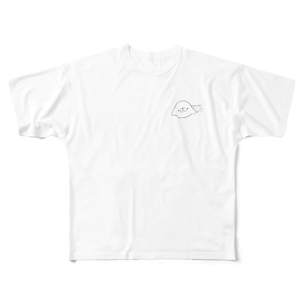 marikawaのオットせい All-Over Print T-Shirt