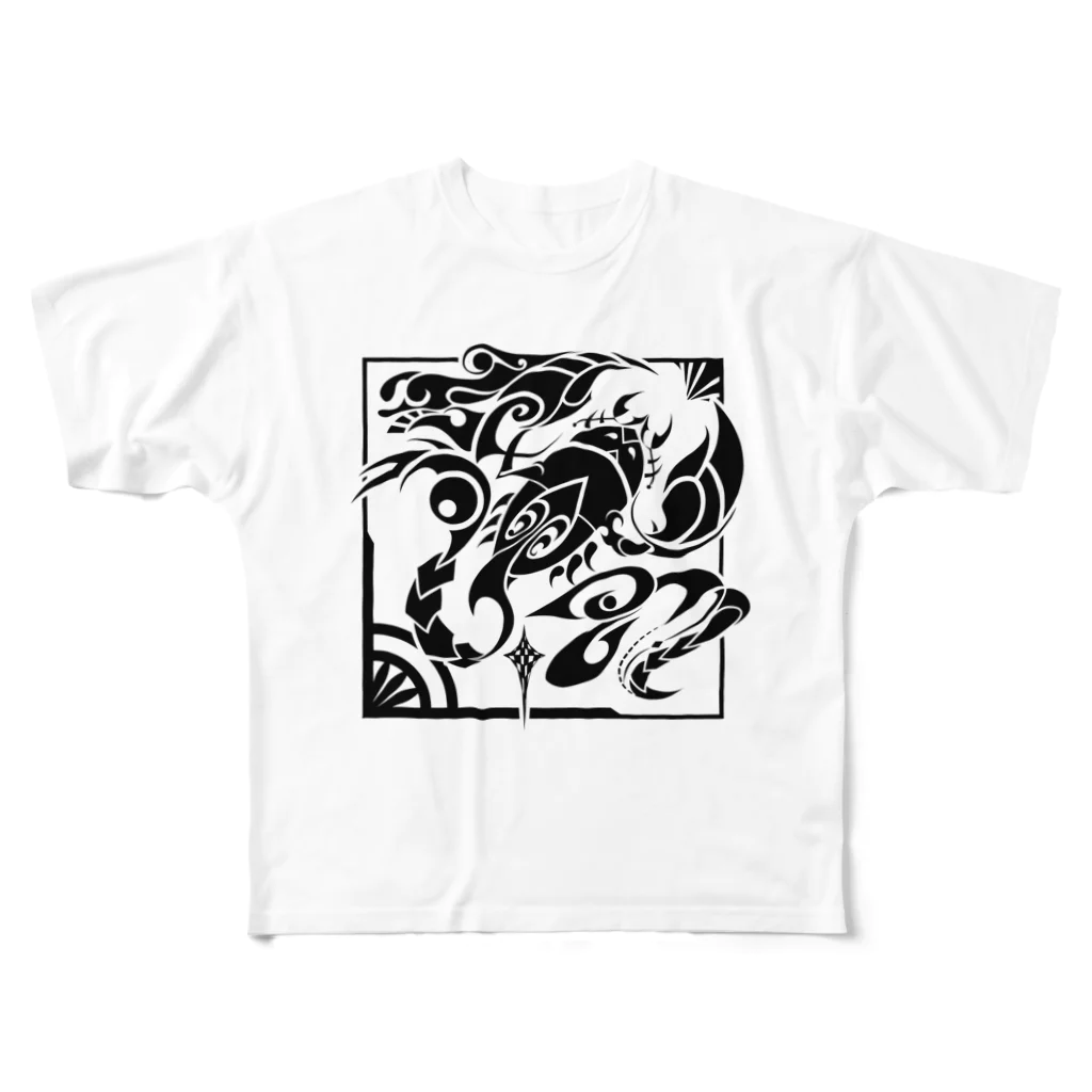 にしのひつじかいの天蠍宮 All-Over Print T-Shirt