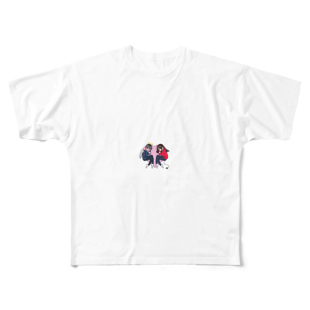 ゆぴ〜のかっぽー All-Over Print T-Shirt