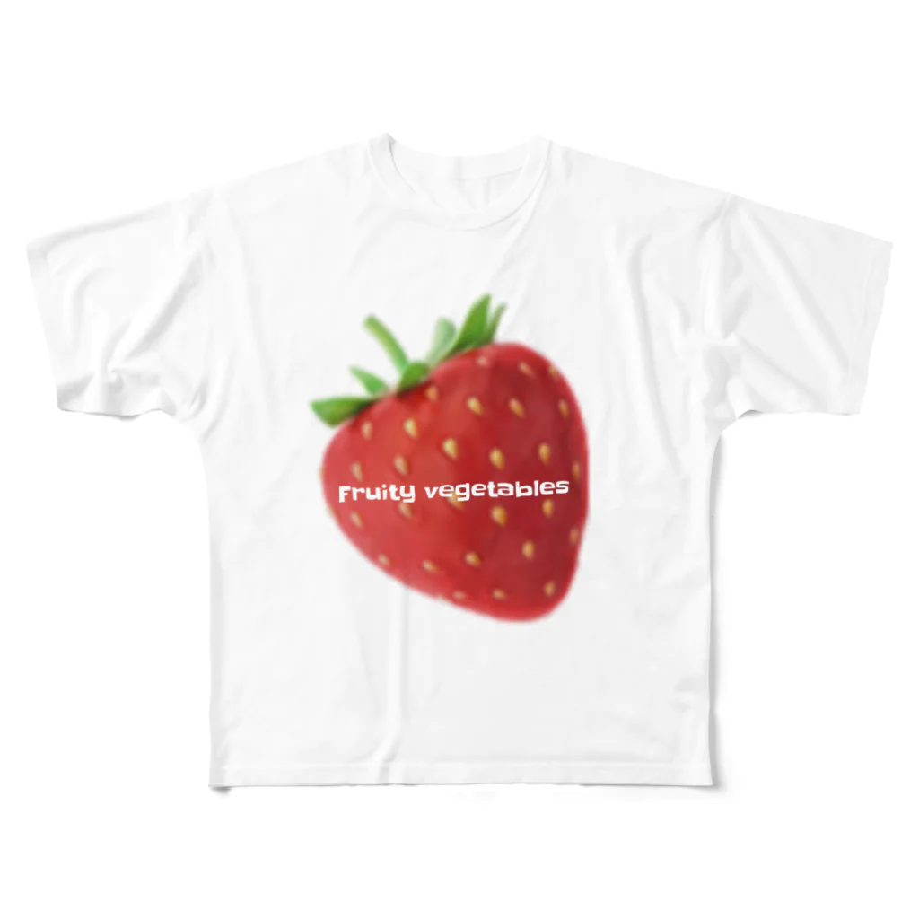 Shizuya’s kichenのFruity vegetables All-Over Print T-Shirt