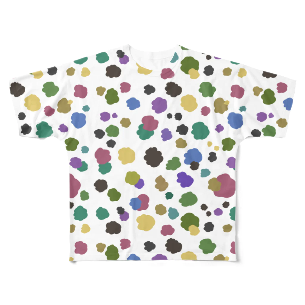 SuperのDOTS BIG フルグラフィックTシャツ