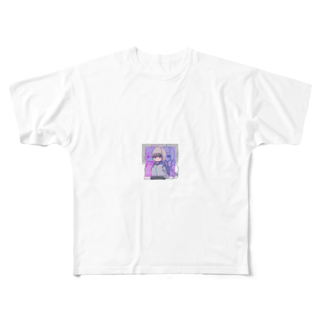 いしりんの寒い子 All-Over Print T-Shirt