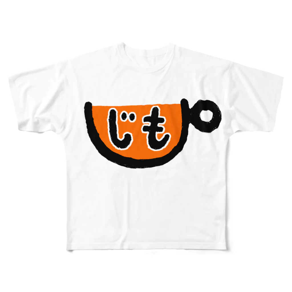 NIKORASU GOのジモTEA フルグラフィックTシャツ