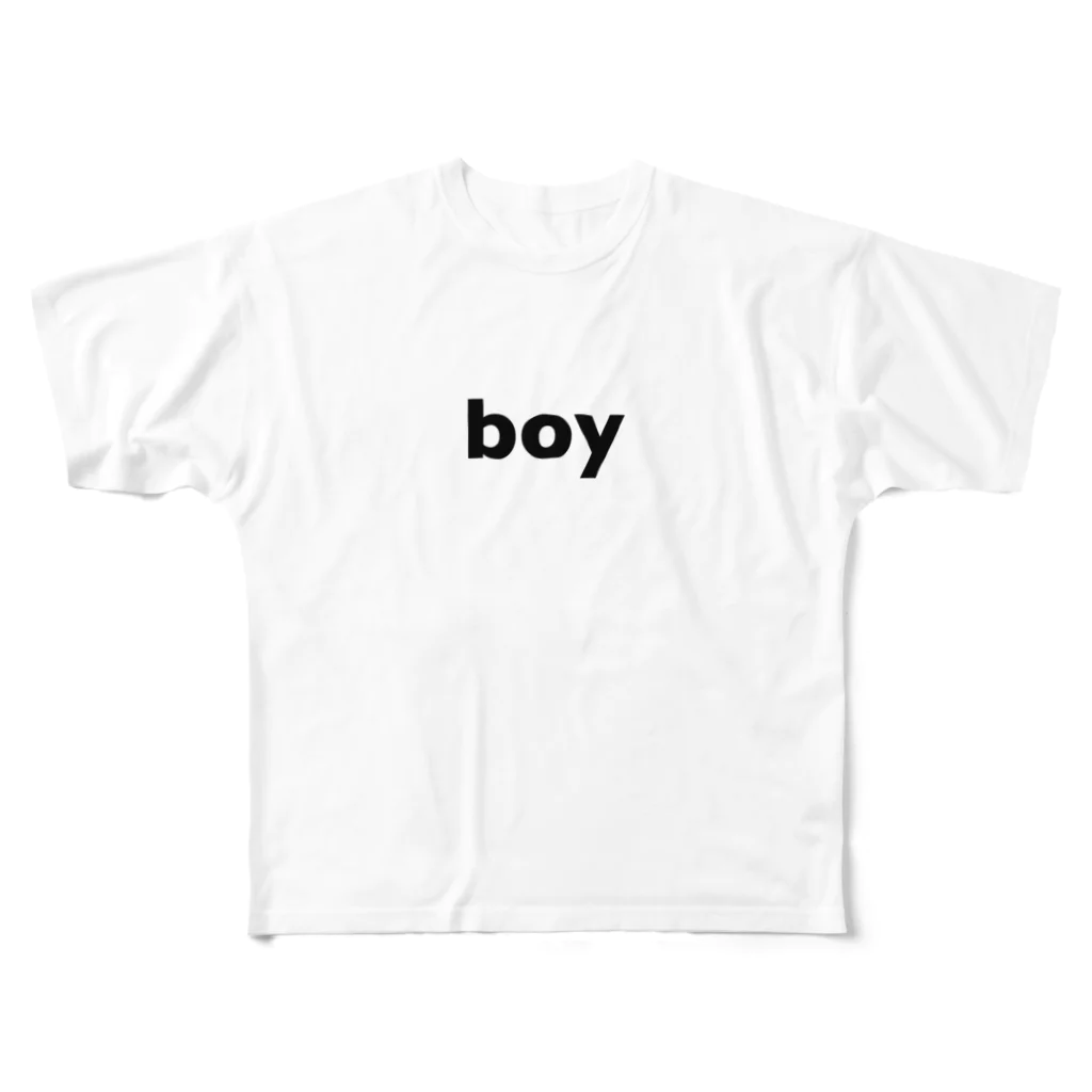 CHULAのboy   フルグラフィックTシャツ