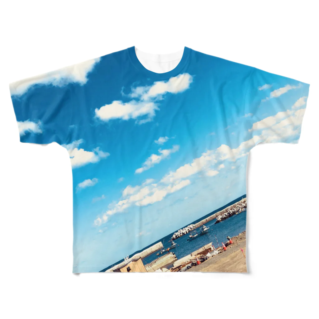 dullskyの海カラー All-Over Print T-Shirt