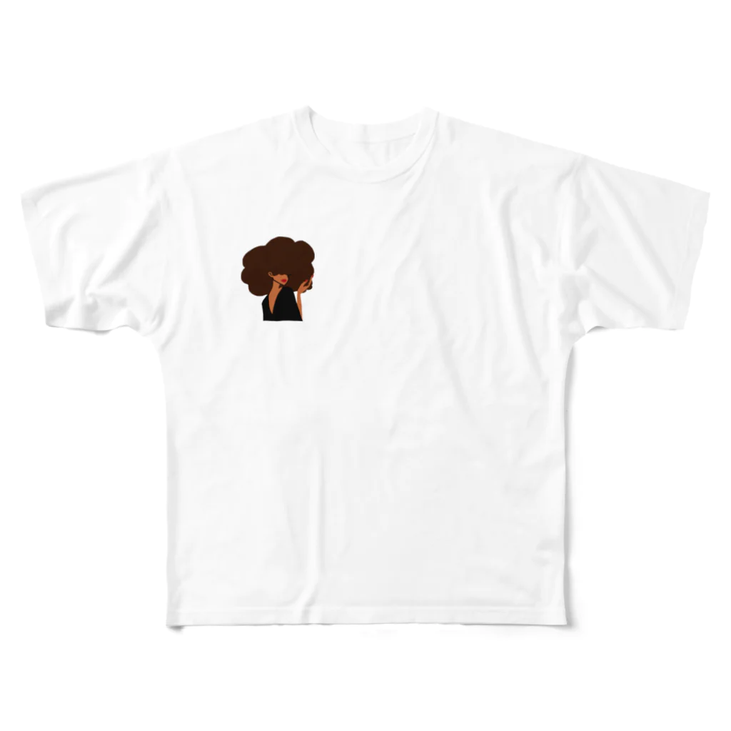 Niina217pの白枠なしNiinaグッズ All-Over Print T-Shirt