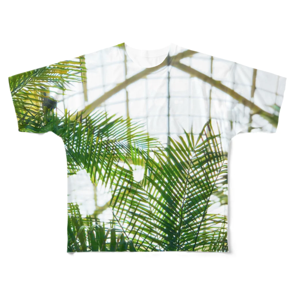 Tunes.coのgreen フルグラフィックTシャツ