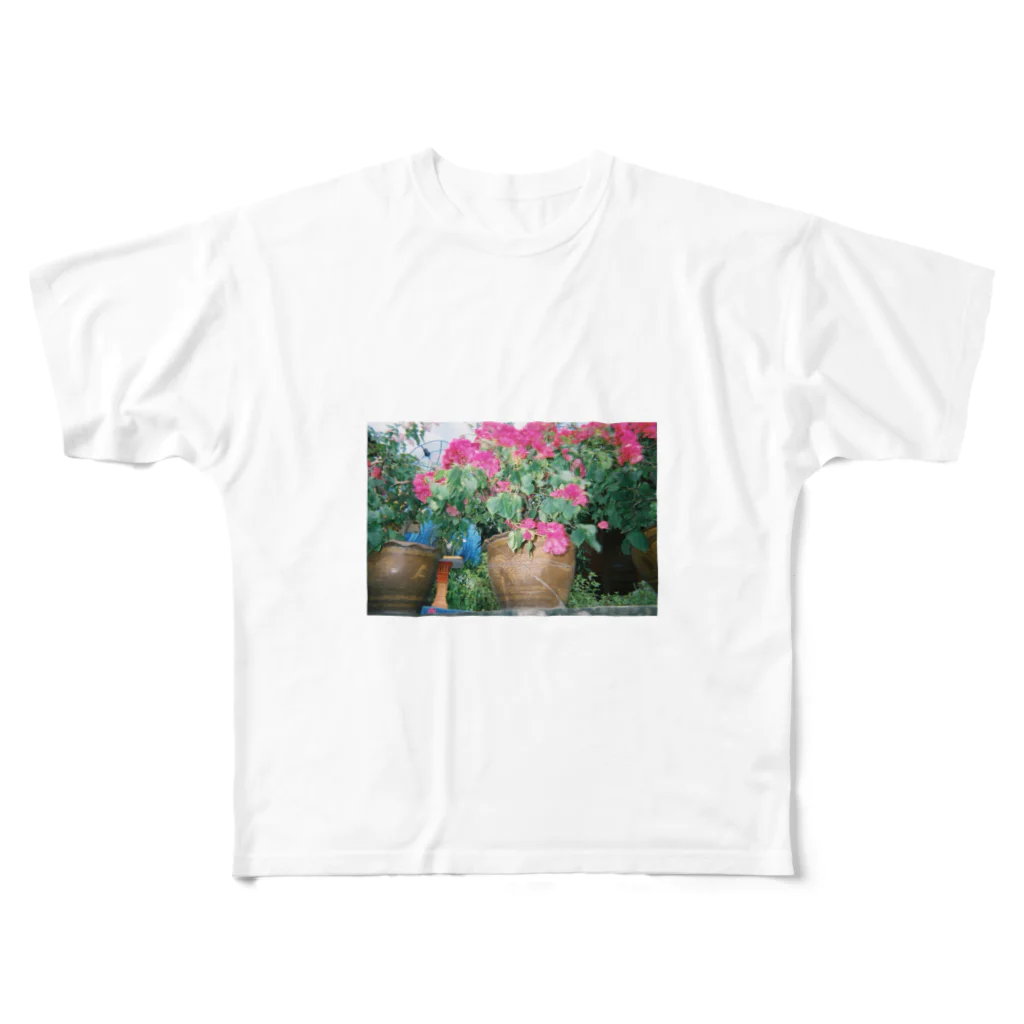 yokototate73のブーゲンビリアを抱きしめて All-Over Print T-Shirt