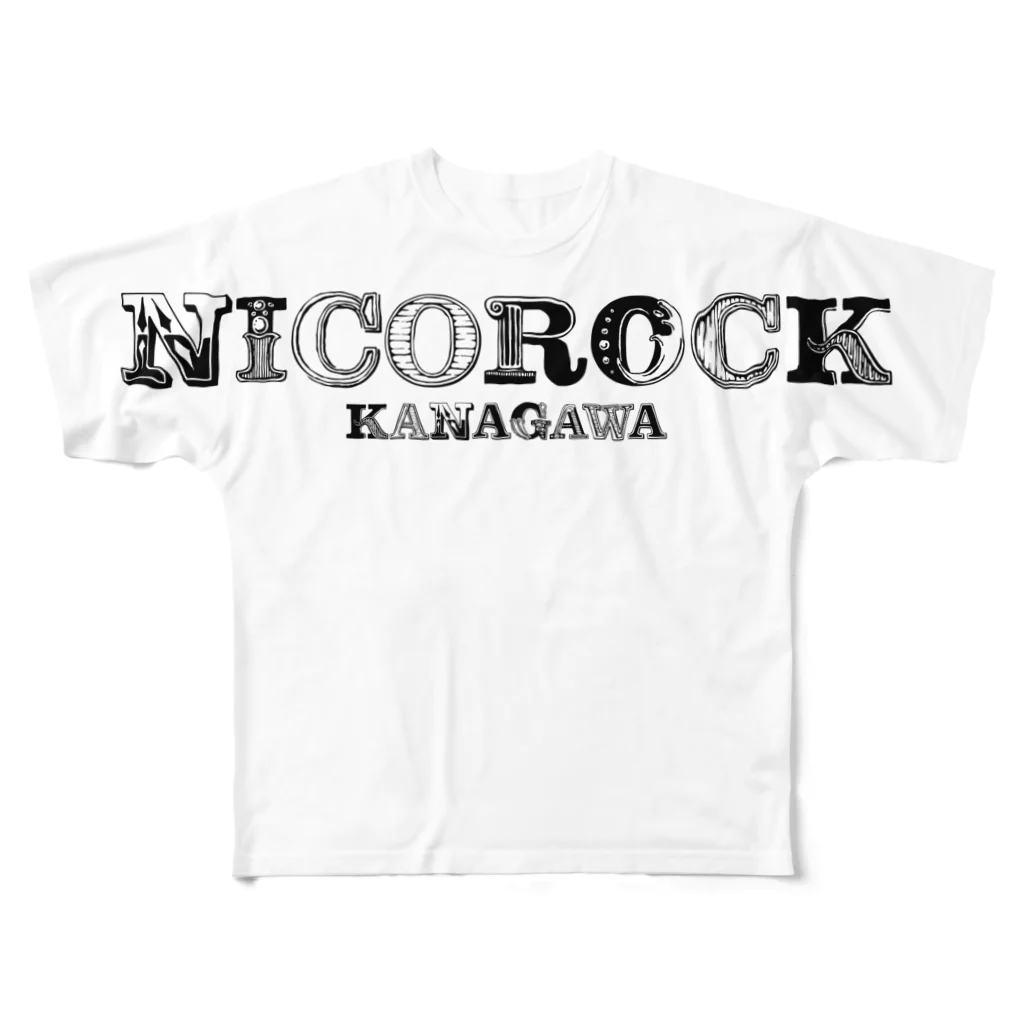 NicoRock 2569のNICOROCK KANAGAWA All-Over Print T-Shirt