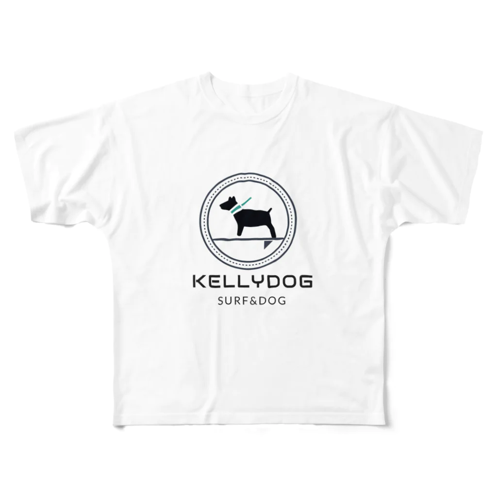 kellydogのkellydog  フルグラフィックTシャツ