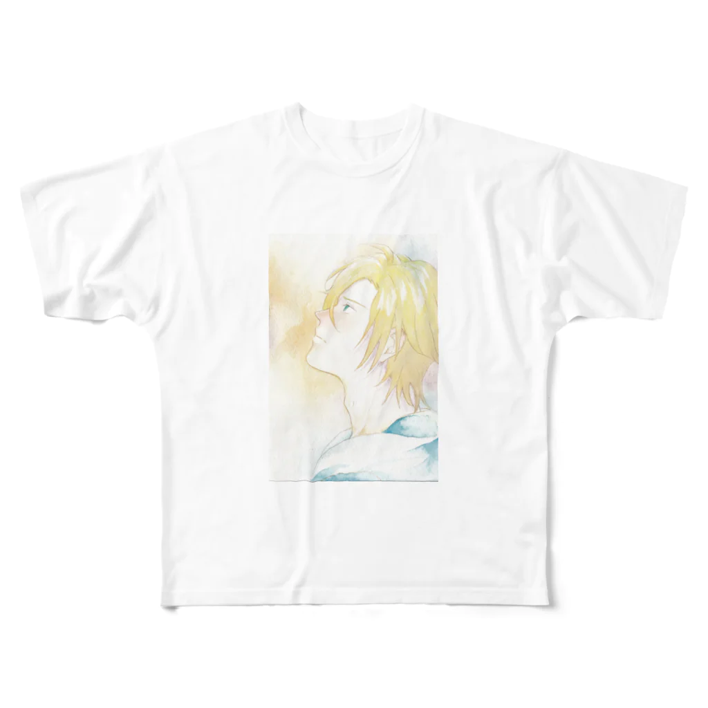 kyuu203のアッシュ All-Over Print T-Shirt