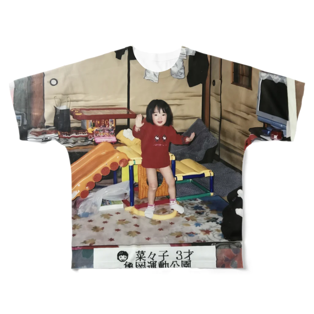 草原ちゃんぷるうのＰＳＹＣＨＯ フルグラフィックTシャツ