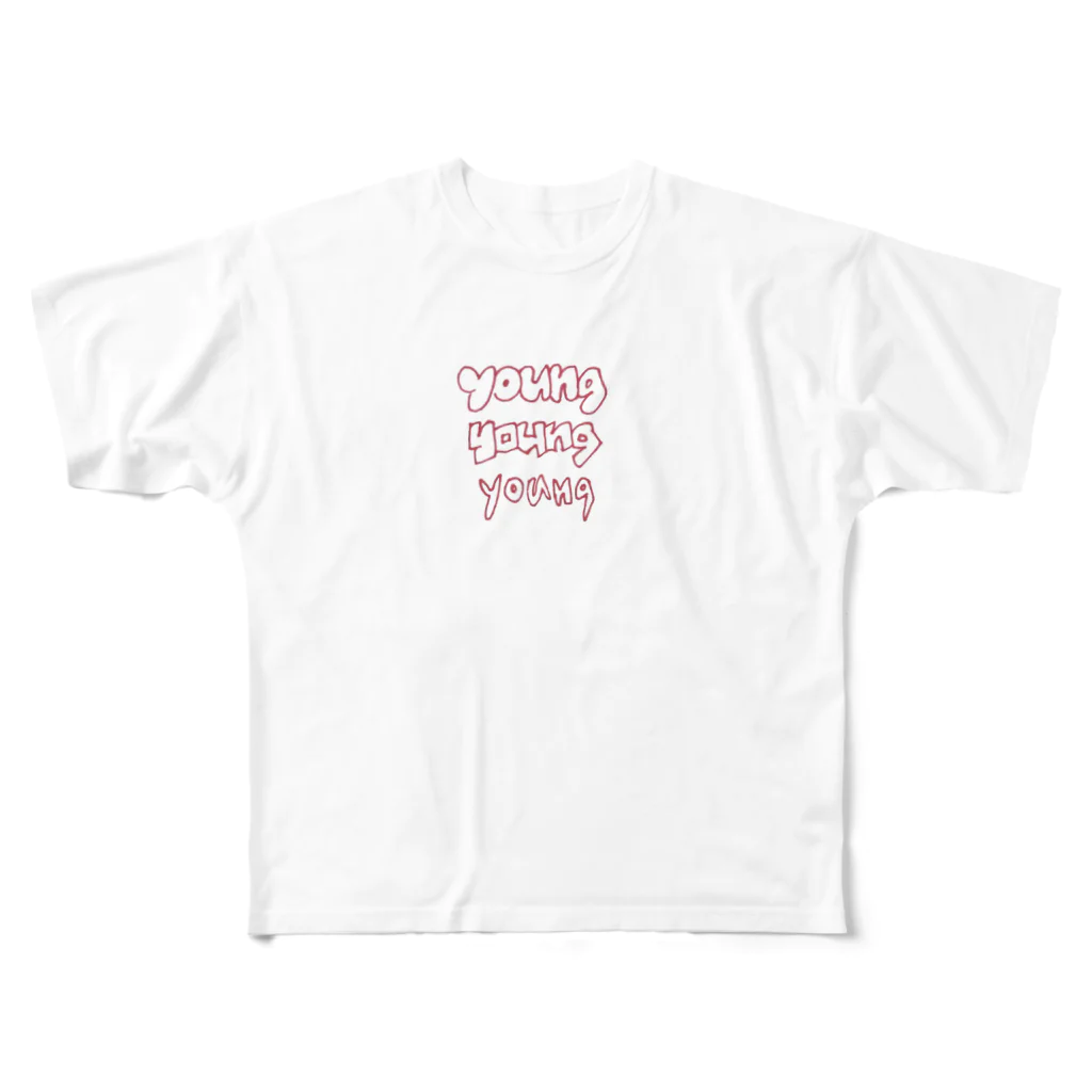 エンジェルベイビー齊藤の若気の至り(赤) All-Over Print T-Shirt