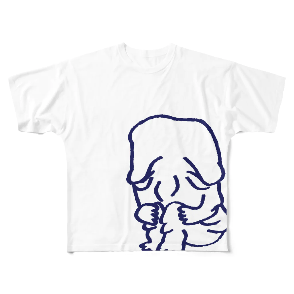 OSUWARe:のヌッペフホフさん All-Over Print T-Shirt