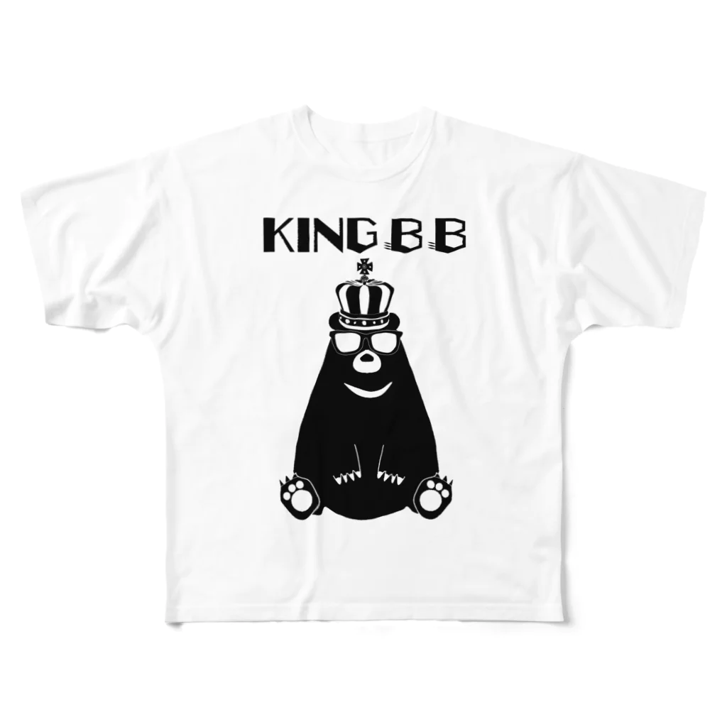 KING B BのKING B B フルグラフィックTシャツ