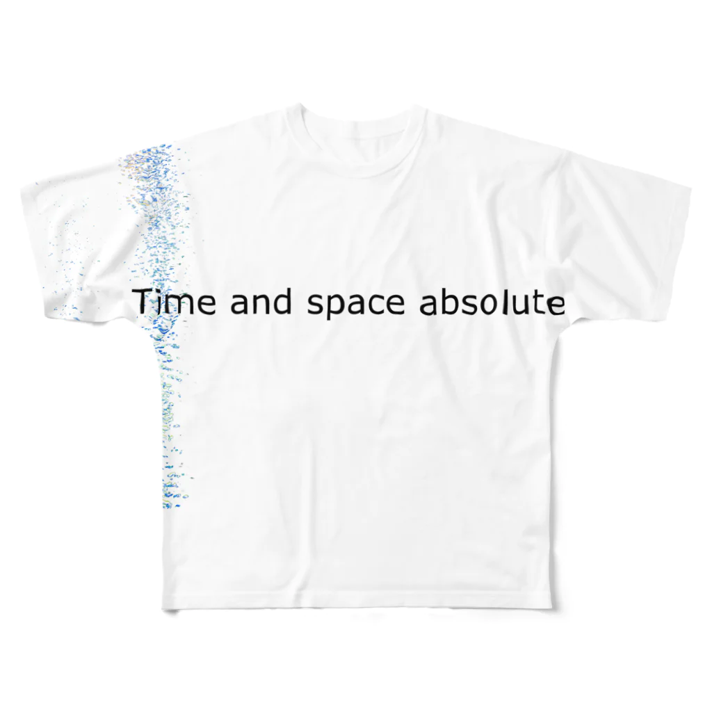 SpectaclesのTime and space absolute フルグラフィックTシャツ