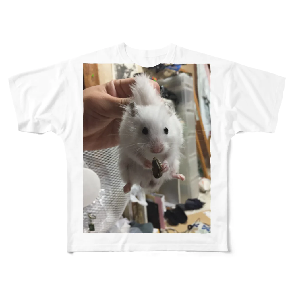 kobの昔飼ってたハムスター フルグラフィックTシャツ