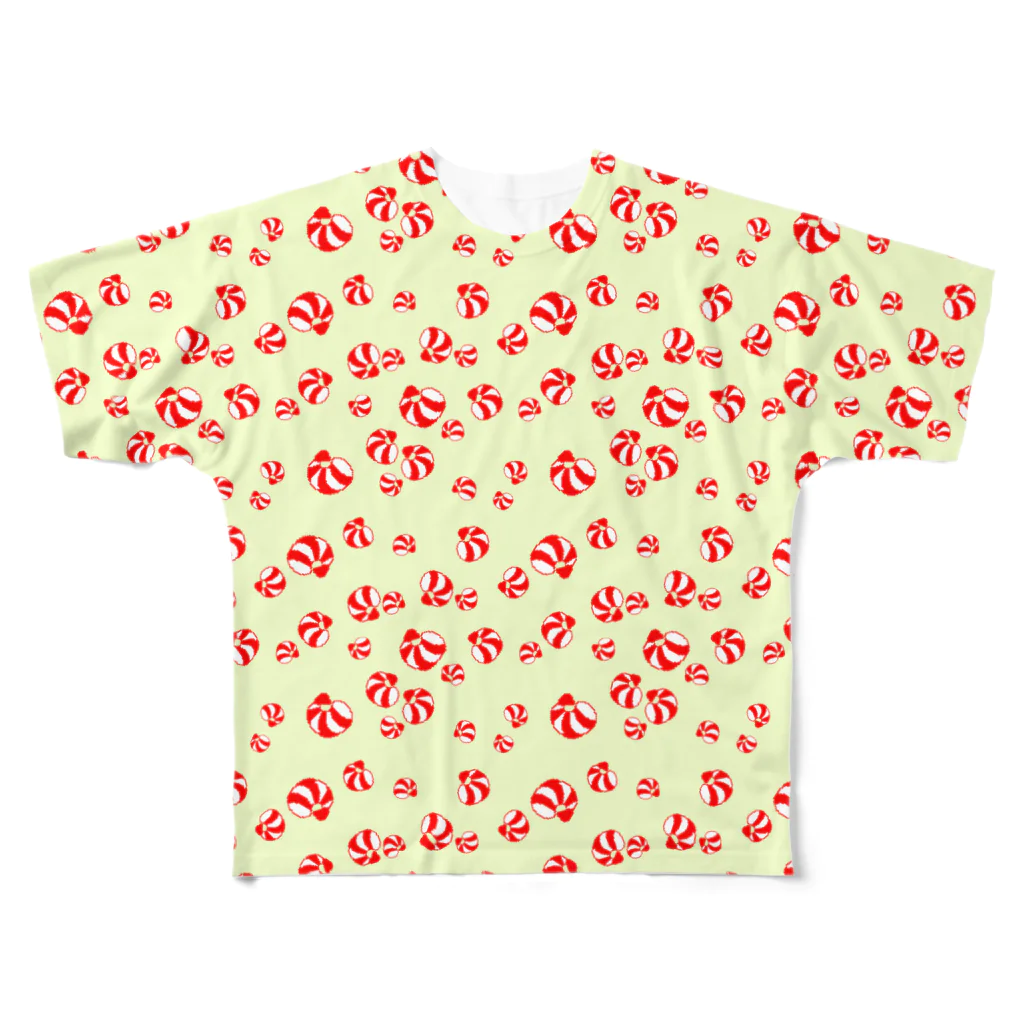 もやし人間のむきエビ可愛い All-Over Print T-Shirt