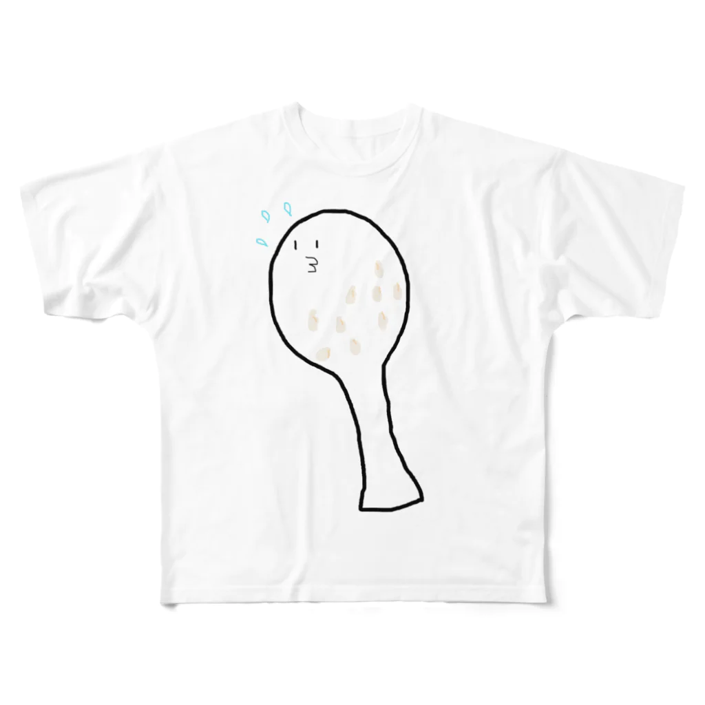 木村文香のお米が食べたいしゃもじ All-Over Print T-Shirt