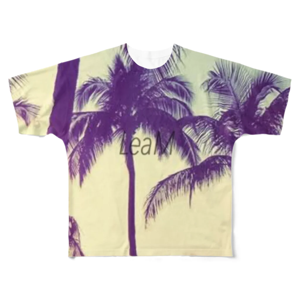 LeaMのLeaM ヤシの木Tシャツ All-Over Print T-Shirt