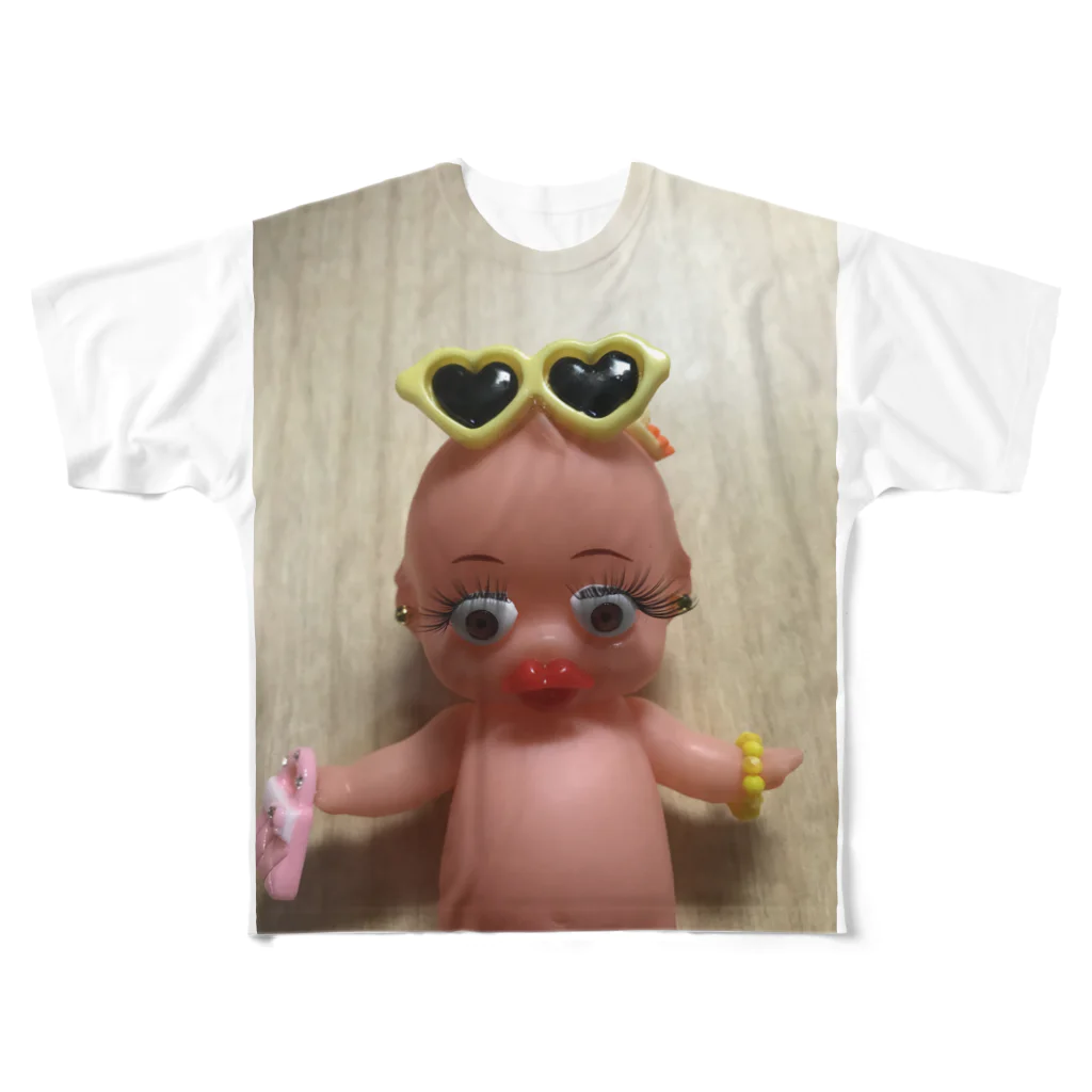 miinakaのカスタマイズピー フルグラフィックTシャツ