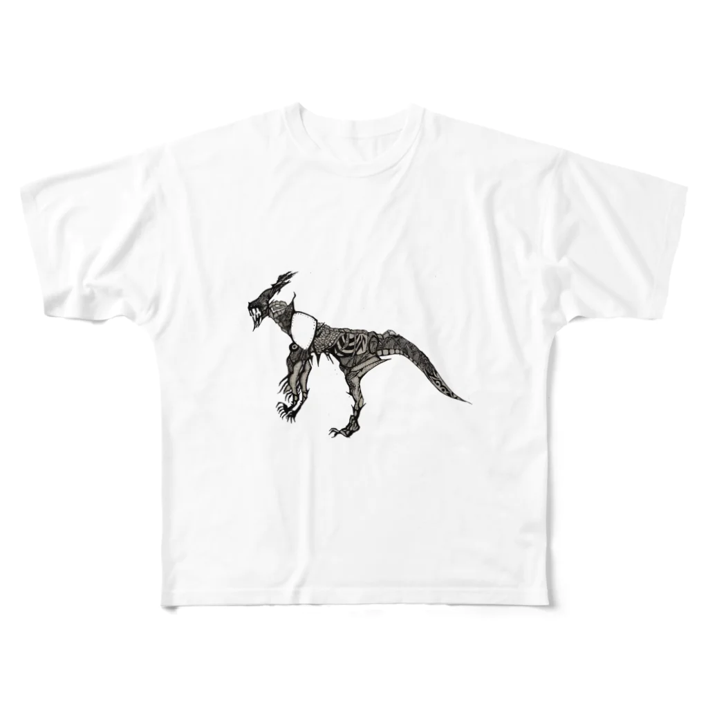 模様濃縮研究所のティンダロフの猟犬 フルグラフィックTシャツ