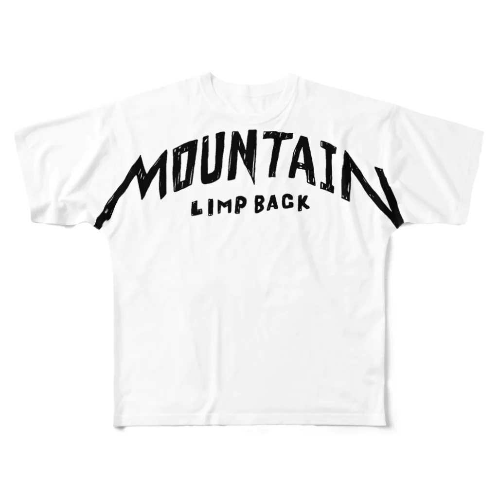 Mountain Limp BuckのBasic Logo フルグラフィックTシャツ