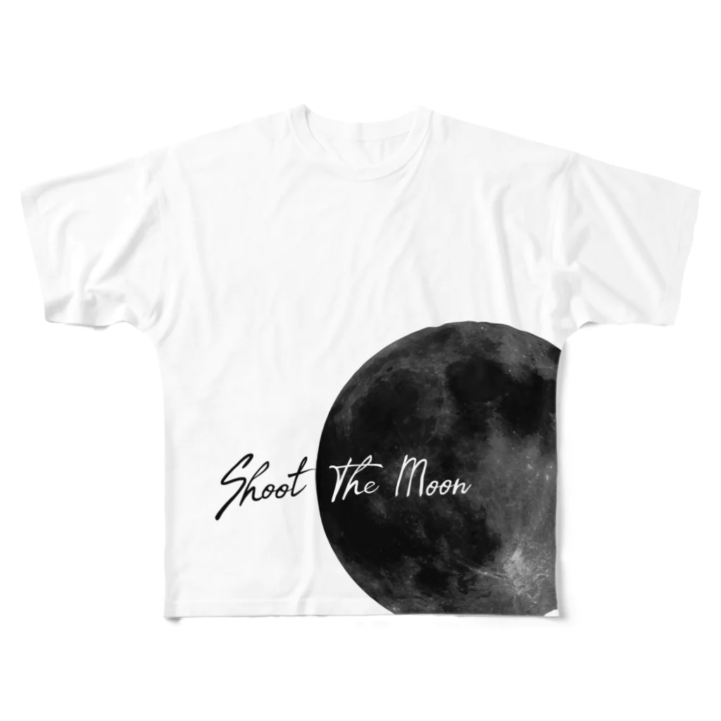 あーTシャツのShoot The Moon All-Over Print T-Shirt