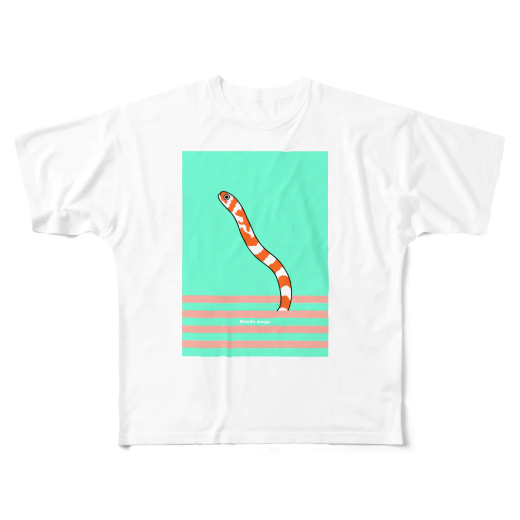 ヨシさんのNISHIKIANAGOKUN All-Over Print T-Shirt