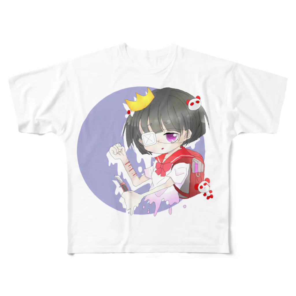 るぱの病みちゃん フルグラフィックTシャツ