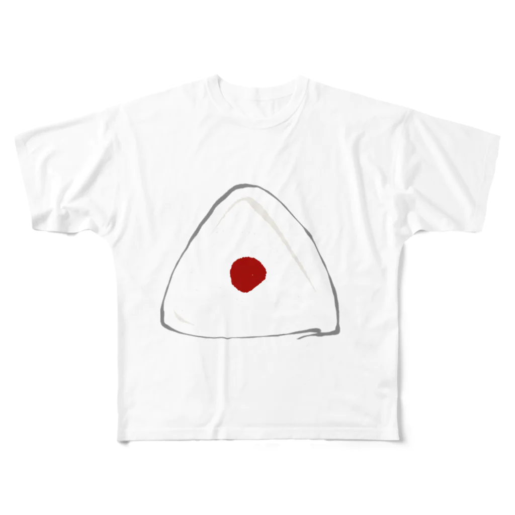 YukiöのOnigiri フルグラフィックTシャツ