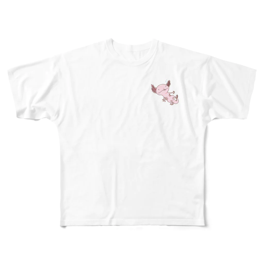 mugioのウパる All-Over Print T-Shirt
