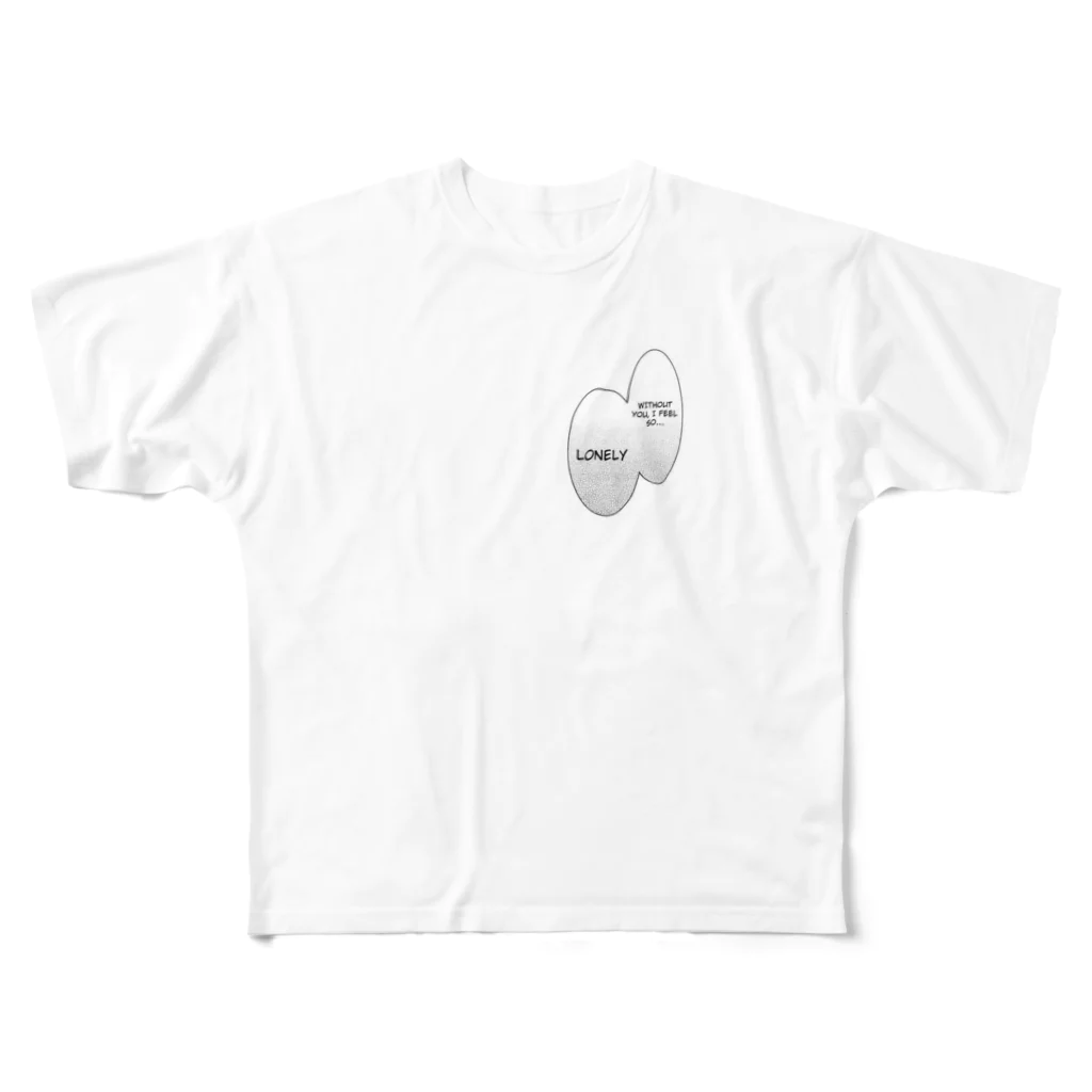 shoujyomanga__CLUBの君の話なんか。 フルグラフィックTシャツ