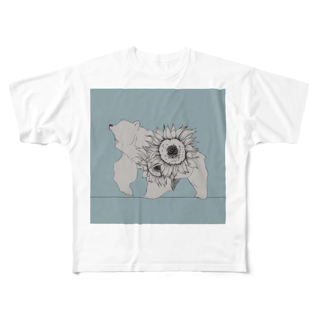 ゆるのしろくまくん2 All-Over Print T-Shirt