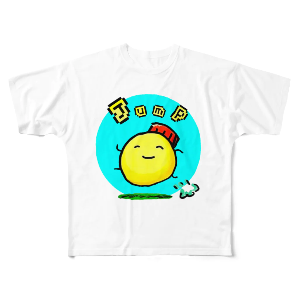 マヨネーズくん公式ショップの飛べ、マヨネーズくん！ フルグラフィックTシャツ