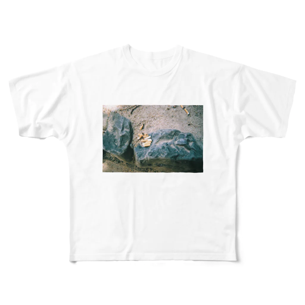 thee_edskの吸殻 All-Over Print T-Shirt