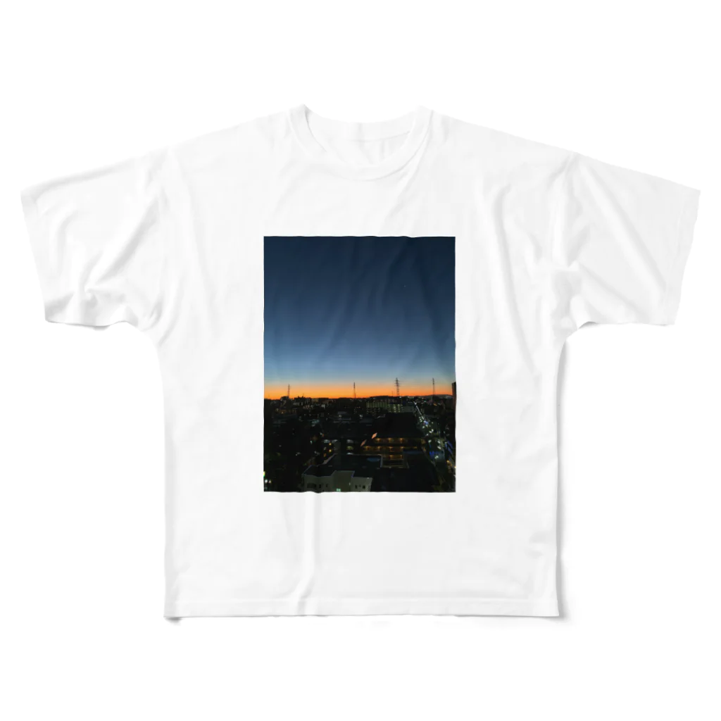 MATSUの行徳の朝日 All-Over Print T-Shirt