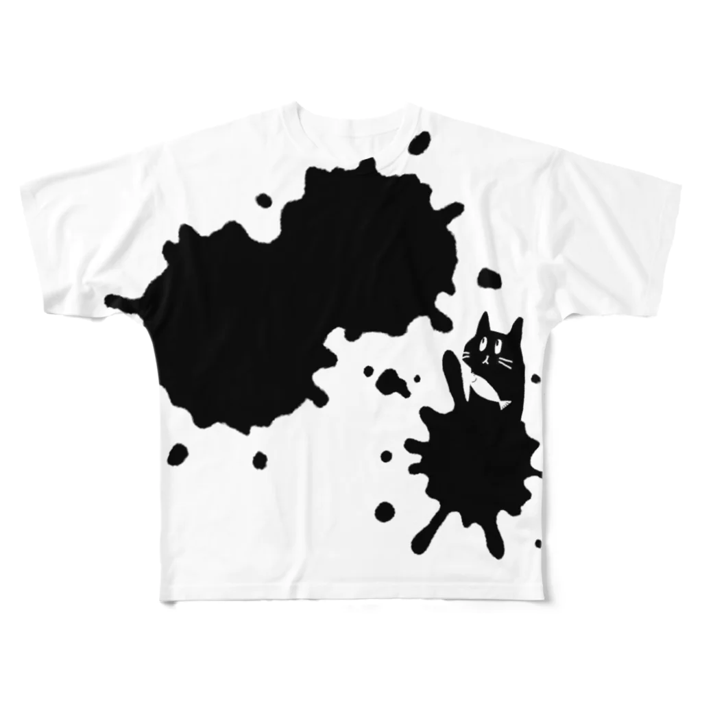 iMSさんのすみねこ All-Over Print T-Shirt