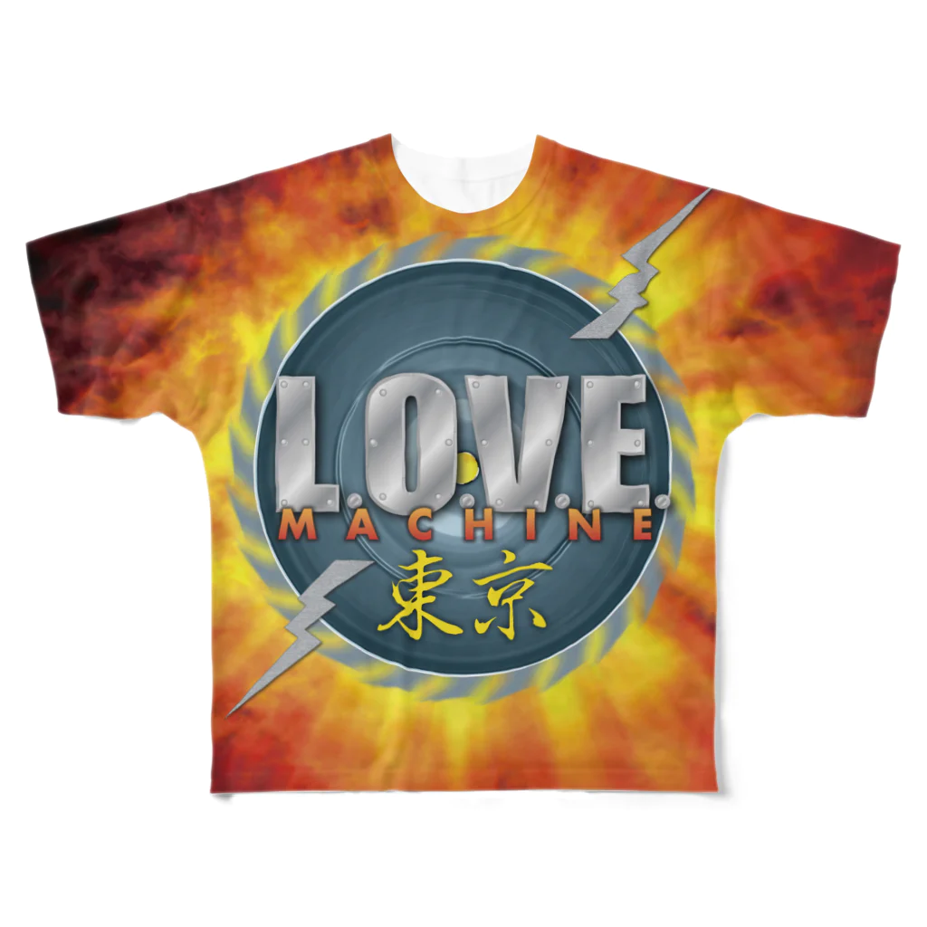 LOVE MACHINE TOKYO ショップのLMTロゴメッシュＴシャツ（片面） フルグラフィックTシャツ