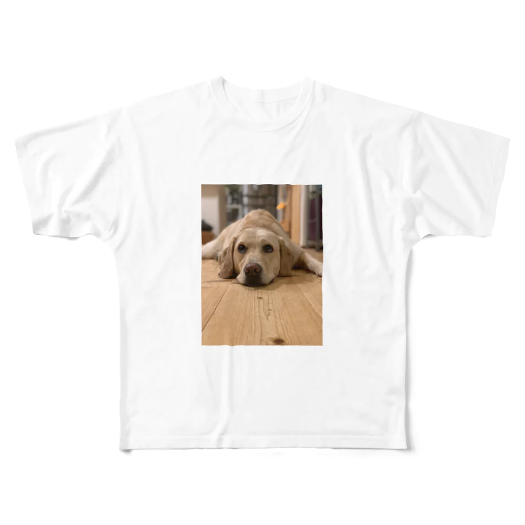 さいやの秘密基地の考える犬 All-Over Print T-Shirt