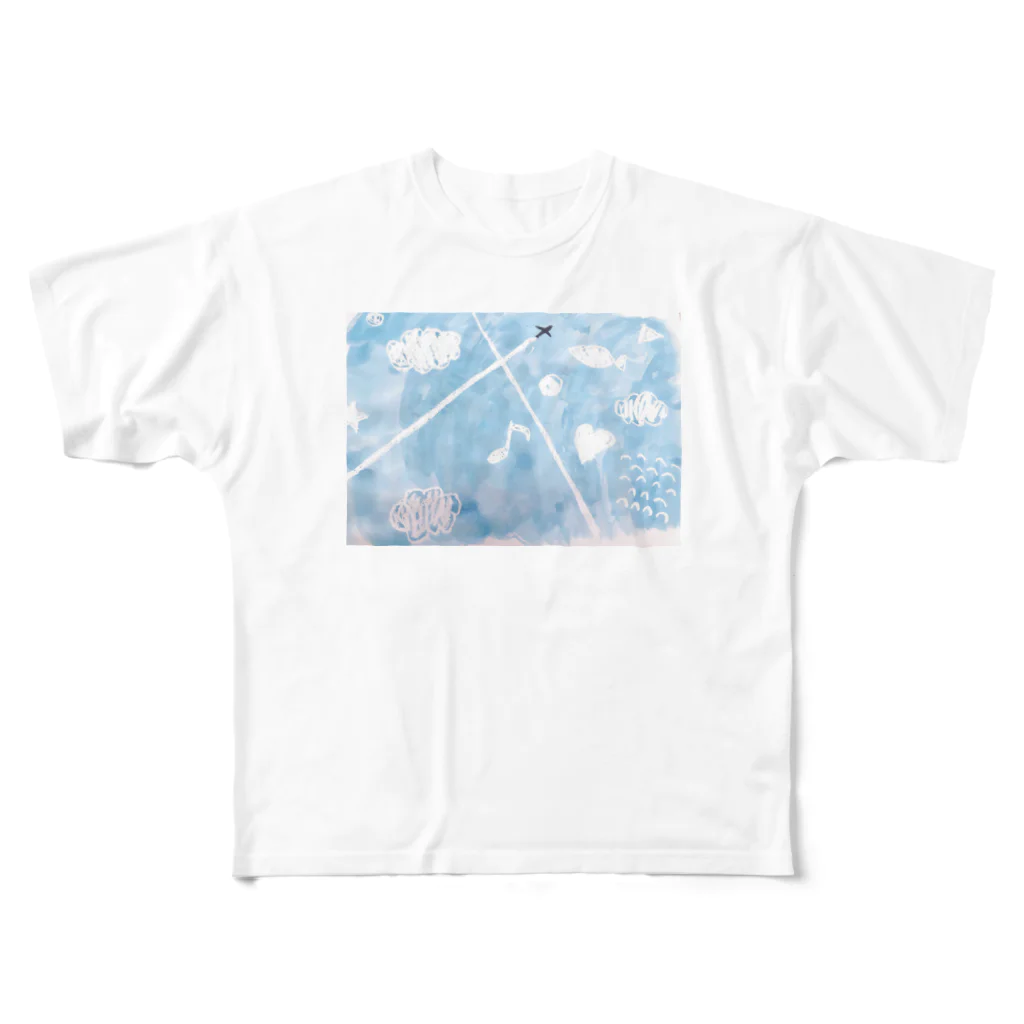 mr06のあおぞら All-Over Print T-Shirt