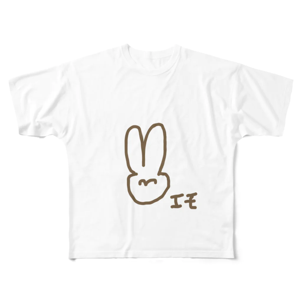 _purin_のエモーション フルグラフィックTシャツ