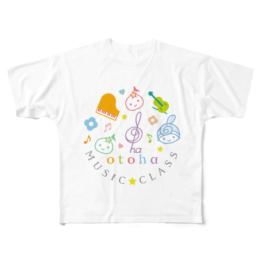 otoha_music_classのマルマル「otoha」の仲間たち フルグラフィックTシャツ