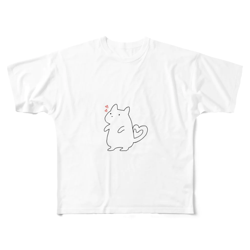 yuu_loveの何かの生物2 フルグラフィックTシャツ