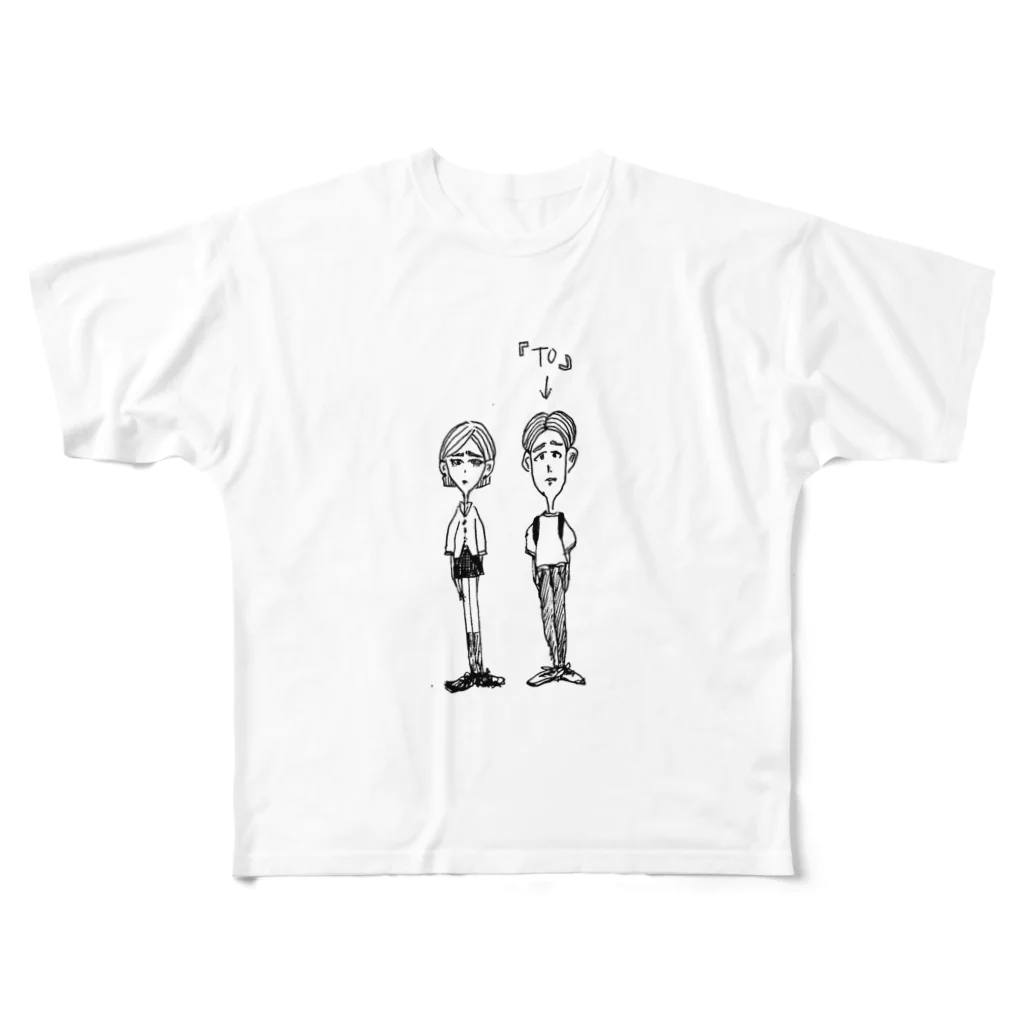 ALWAYSのTO フルグラフィックTシャツ