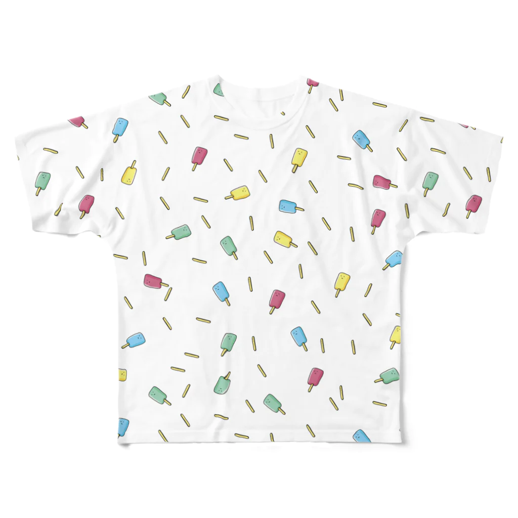 いそがしくてもメシの当たりが出たらもう一本 All-Over Print T-Shirt