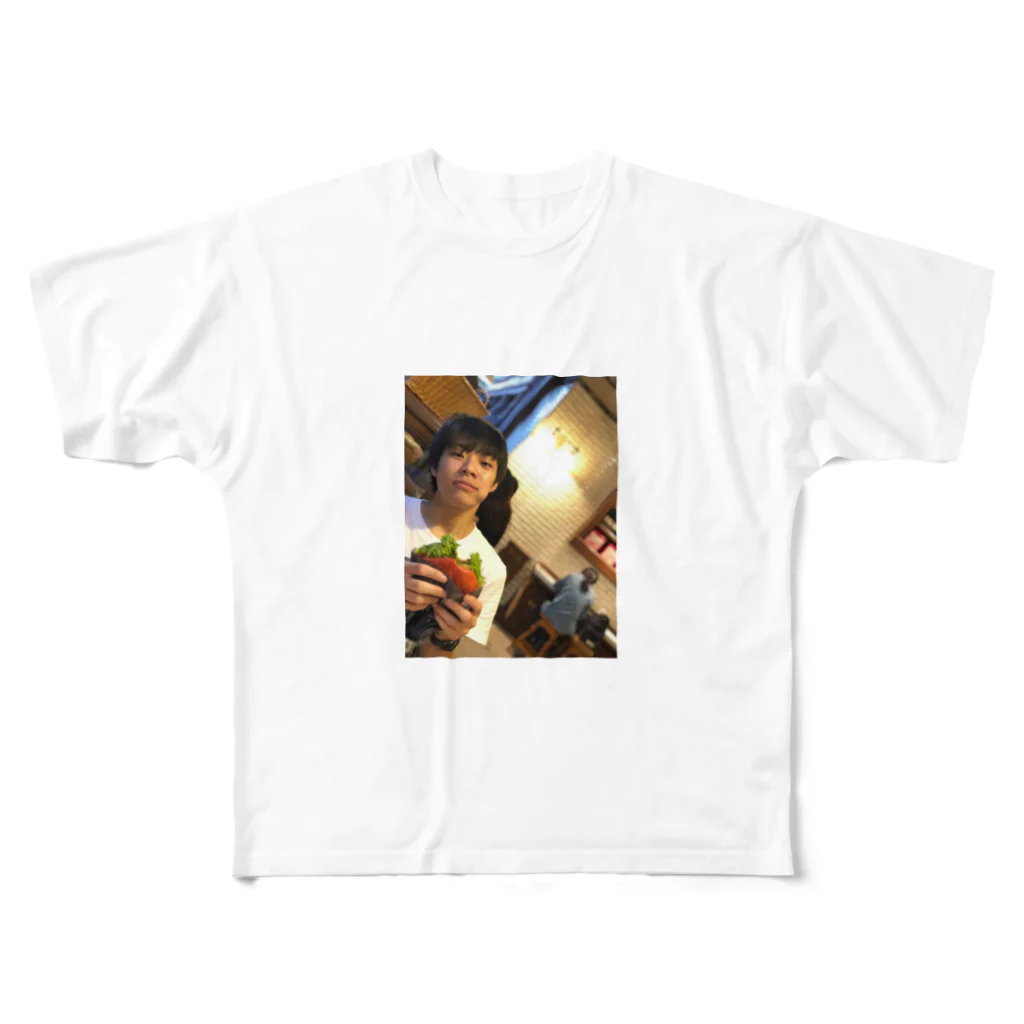 Walkmanのしゅう All-Over Print T-Shirt