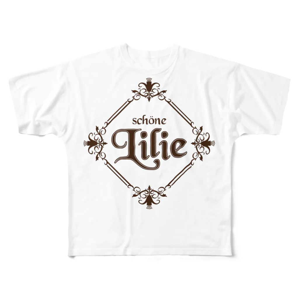 フォーヴァのユリ-Lilie- フルグラフィックTシャツ