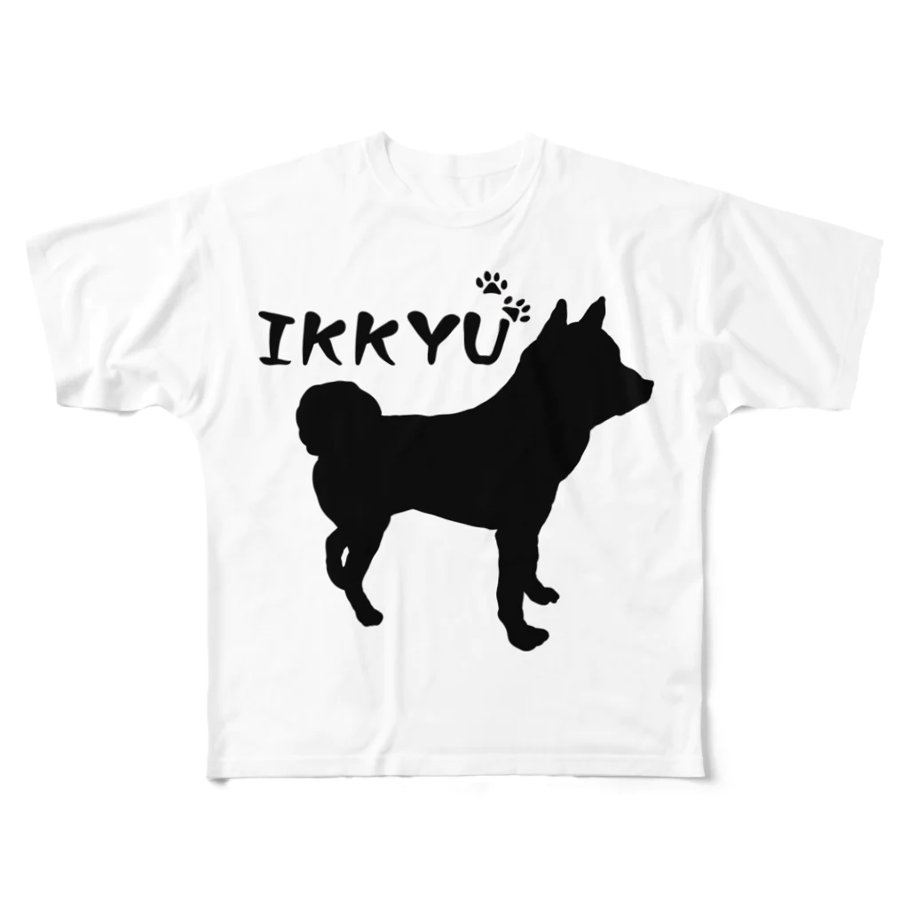 パイセンONLINEのikkyu フルグラフィックTシャツ